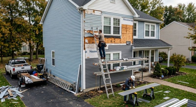Vertical Siding Replacement in Nashua, NH