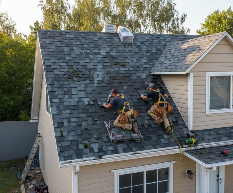Local Roof Installation pros at work